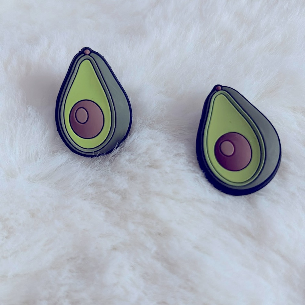 Crocs discontinued avocado Jimbits set